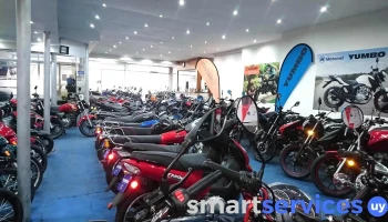 Delcar Motos - Concesionario Oficial Yamaha - Yumbo - Baccio - Benelli - Keeway - Tvs - Qj - Montevideo
