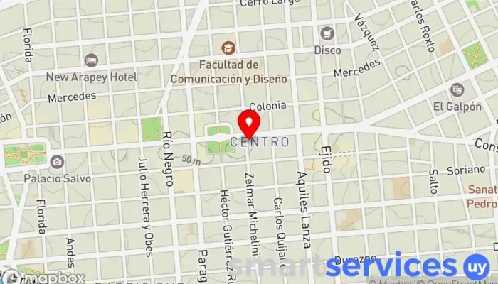 mapa de Abitab 19-09 Cajeros automáticos, Bancos y finanzas en Montevideo
