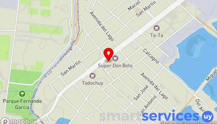 mapa de Abitab Cajeros automáticos en Ciudad de la Costa