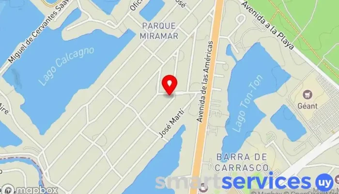 mapa de Abitab Parque Miramar Tienda general en Ciudad de la Costa
