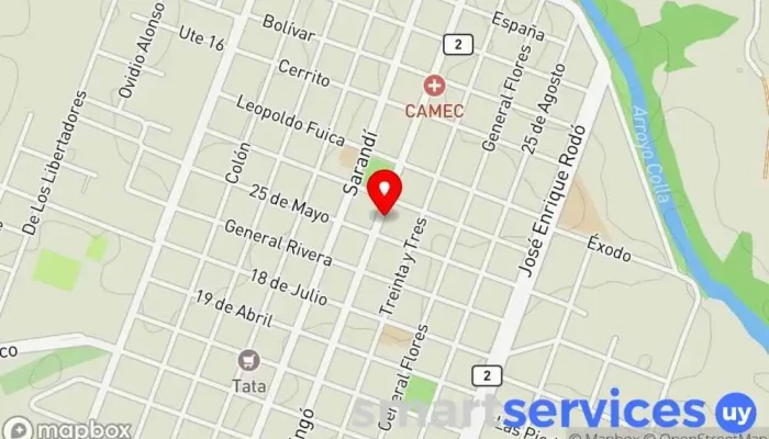 mapa de Agencia COT  en Rosario