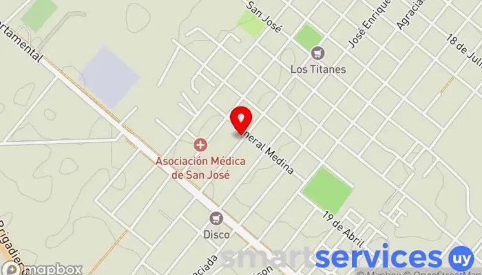 mapa de Agencia de Marketing y Diseño Web - SIETEYSEIS Agencia de marketing en Libertad