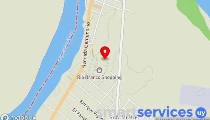 mapa de Agencia Decatur Servicio de transporte en Rio Branco