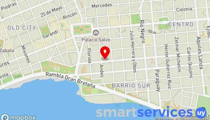 mapa de Black Dog Electronics Tienda de informática, Tienda de cámaras, Tienda de móviles, Tienda de electrónica en Montevideo