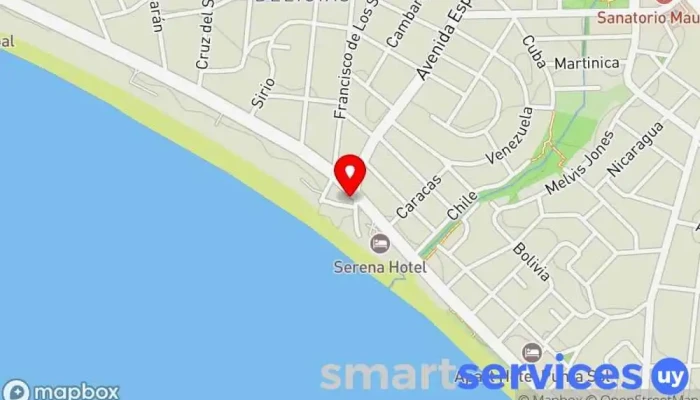 mapa de Cambilex Oficina de cambio de divisas en Punta del Este