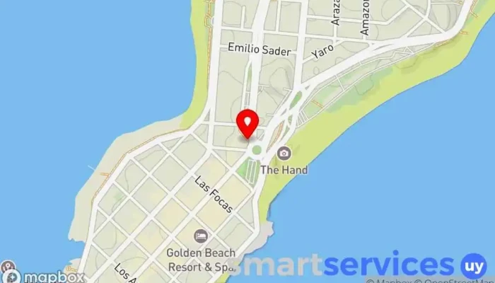 mapa de Cambio Minas Oficina de cambio de divisas en Punta del Este
