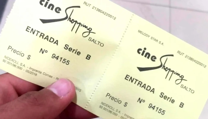 Cine Salto Shopping -  Horario - Salto