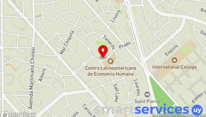 mapa de Cine Teatro Cantegril Cine en Punta del Este