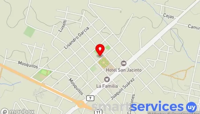 mapa de Colegio San Jose Colegio privado en San Jacinto