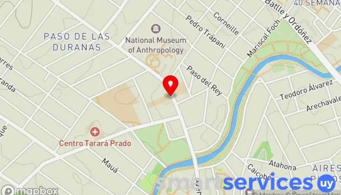 mapa de Colegio y Liceo Mariano Colegio privado en Montevideo