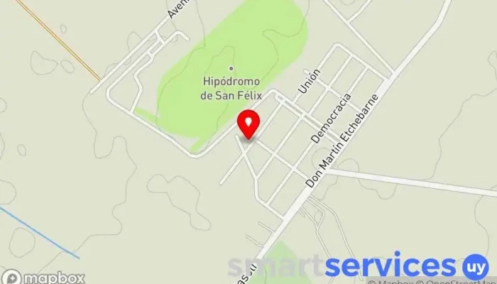 mapa de Coyote Amplificacion para Eventos Oficinas de empresa en San Félix