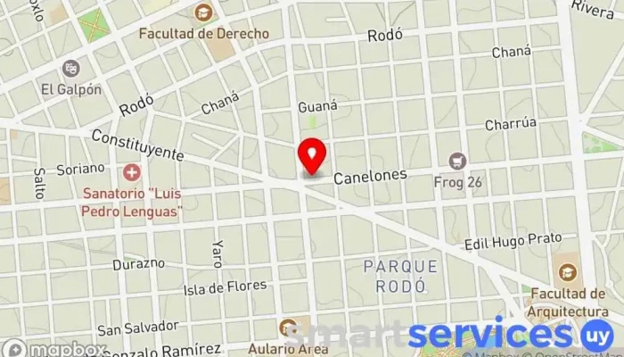 mapa de CX40 Radio Fénix La emisora Popular del Uruguay Emisora de radio en Montevideo