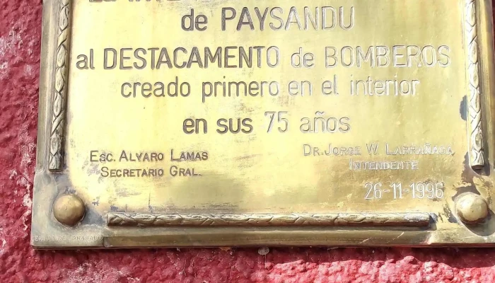 Destacamento De Bomberos Paysandu Cerca De Mi - Paysandú