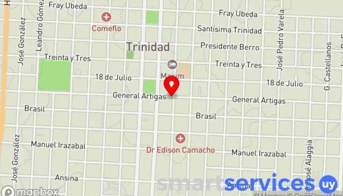 mapa de EL CABALLITO Supermercado en Trinidad
