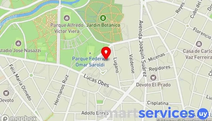 mapa de Escuela 280 Escuela en Montevideo
