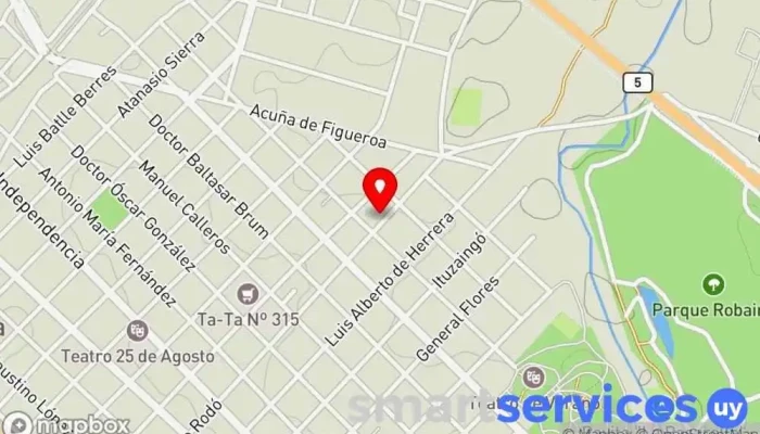 mapa de Escuela 51, José Enrique Rodó Escuela en Florida