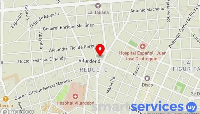 mapa de Escuela N° 85 