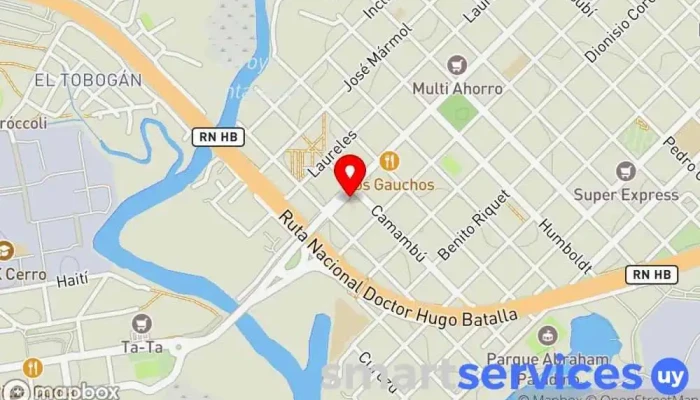 mapa de Escuela Nº 212 