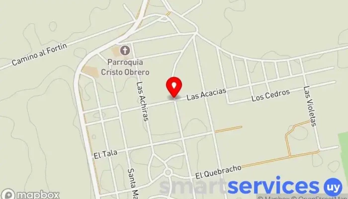 mapa de Estación Atlántida  en Estación Atlántida