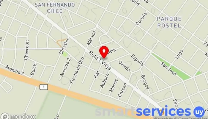 mapa de FARMACIA SU GOLETA Farmacia en Ciudad del Plata