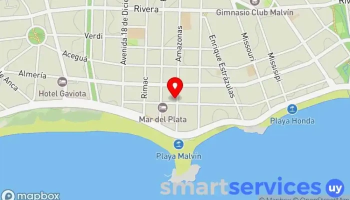 mapa de Farmashop 51 Farmacia, Cajeros automáticos, Tienda de artículos para bebés, Tienda de cosméticos, Tienda de belleza y salud, Tienda de artículos para el hogar, Tienda de artículos premamá y de bebé, Tienda de material sanitario, Perfumería en Montevideo