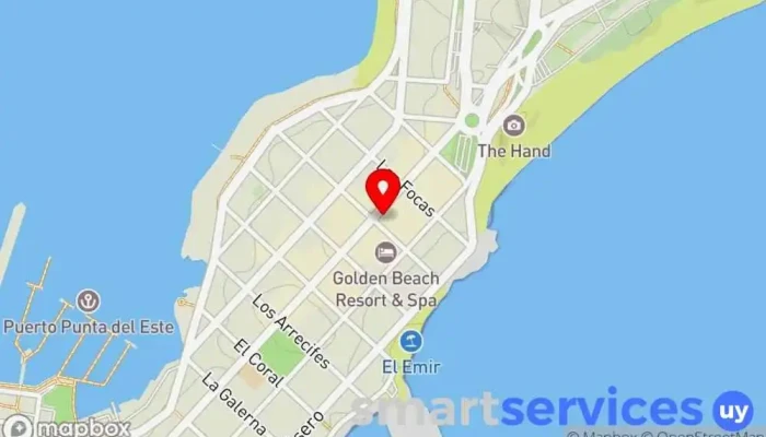 mapa de Gales Servicios Financieros Institución financiera en Punta del Este