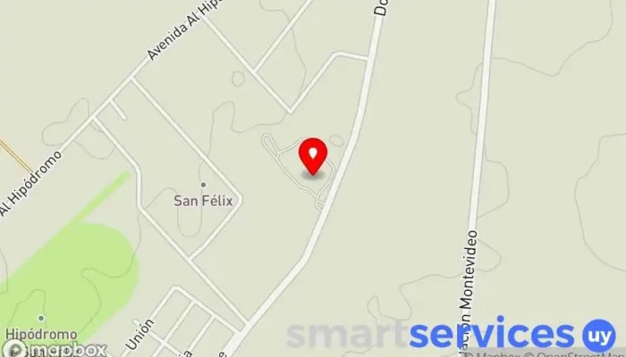 mapa de GALPON OSCAR KOLBASIUK Oficinas de empresa en San Félix