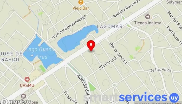 mapa de Gercar Alarmas Y Autoradios Proveedor de alarmas de coche en Ciudad de la Costa