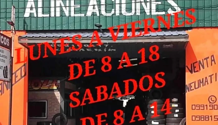 Gomeria Venta De Neumaticos Alineacion Y Balanceo Recientes - Fray Bentos
