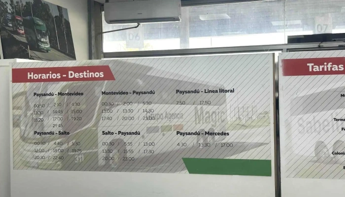 Grupo Agencia -    Dac Paysandu Terminal Opiniones - Paysandú