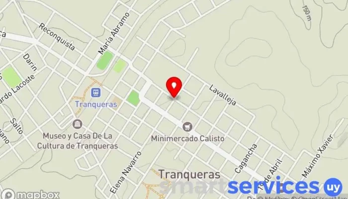 mapa de GRUPO AGENCIA - DAC TRANQUERAS Servicio de logística en Tranqueras