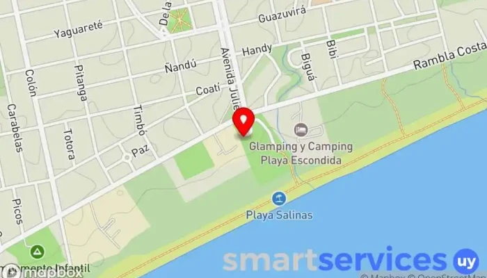 mapa de Horarios Omnibusmontevideo marindia Centro de información turística en Salinas