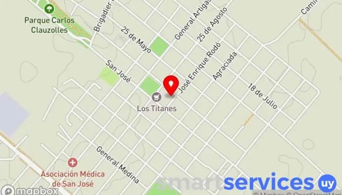mapa de Impacto FM 91.7 Emisora de radio en Libertad