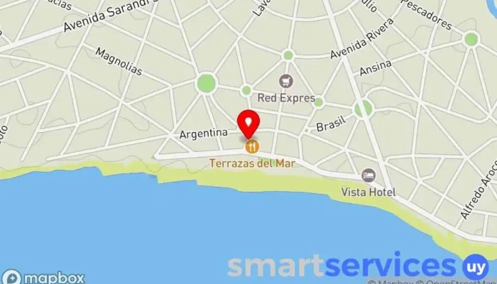 mapa de Inmobiliaria La Floresta Agencia inmobiliaria en La Floresta