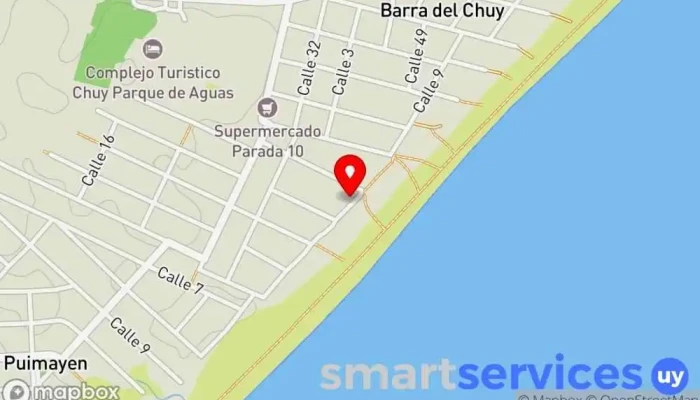 mapa de Inmobiliaria Marcelo Agentes inmobiliarios en Puimayen