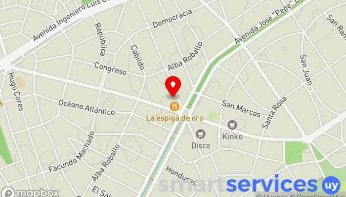 mapa de Instituto El Pinar Escuela en Ciudad de la Costa