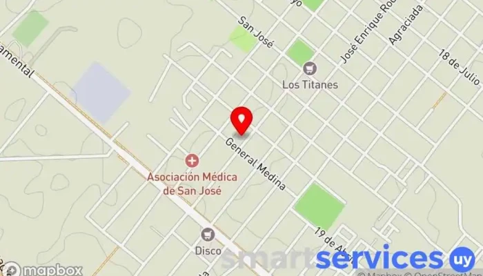 mapa de Leyci Tienda de ropa en Libertad