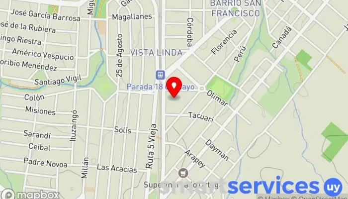 mapa de Liceo 