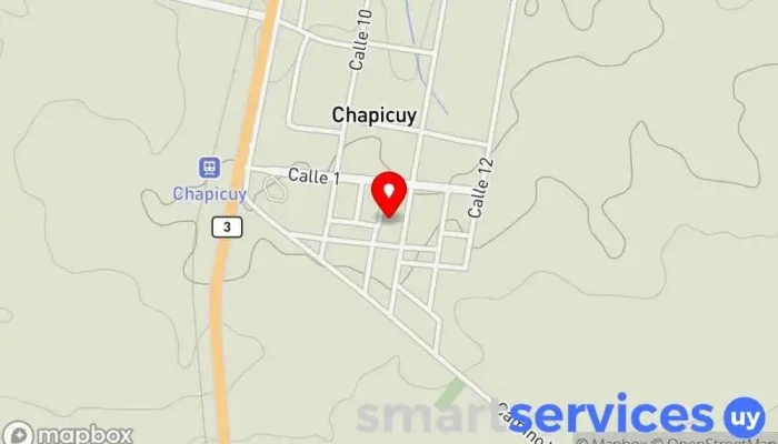 mapa de Liceo de Chapicuy Instituto de secundaria en Chapicuy