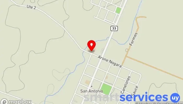 mapa de Liceo De San Antonio Institución educativa en San Antonio