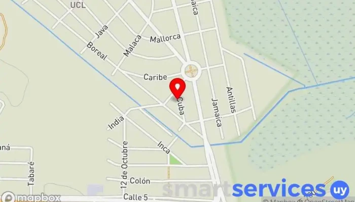 mapa de Liceo Delta del Tigre Instituto de secundaria en Ciudad del Plata
