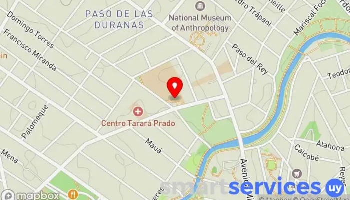 mapa de Liceo N° 36 Jose Batlle y Ordóñez Instituto de secundaria, Centro de educación secundaria en Montevideo