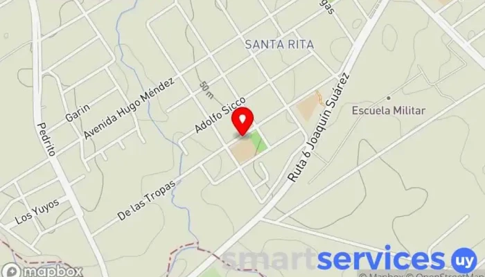 mapa de Liceo N°2 Instituto de secundaria en Villa Crespo y San Andrés