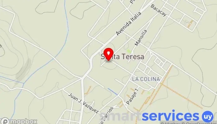 mapa de Liceo Nº 4 de Rivera - Centro María Espínola Centro de educación secundaria en Rivera