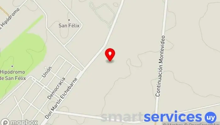 mapa de Liceoooo 9 Instituto de secundaria en Paysandú