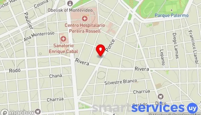 mapa de Lumens Óptica Boutique Óptica en Montevideo