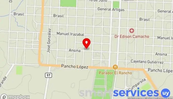 mapa de Marcelo Márquez Diseño Agencia de publicidad, Imprenta comercial, Servicio de estampado en relieve, Imprenta en Trinidad