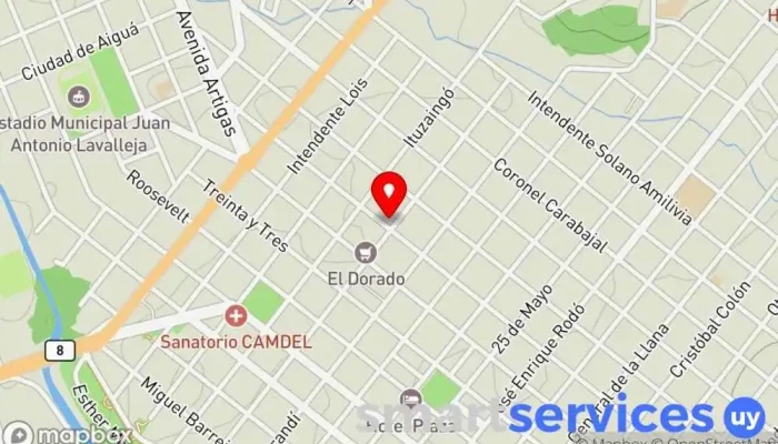 mapa de MERAKI OPTICA Óptica en Minas