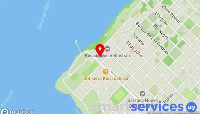 mapa de Oficina De Turismo Oficina de la Administración en Nuevo Berlín