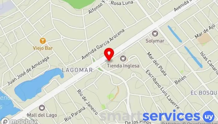 mapa de Optica Odella Salud y bienestar en Ciudad de la Costa
